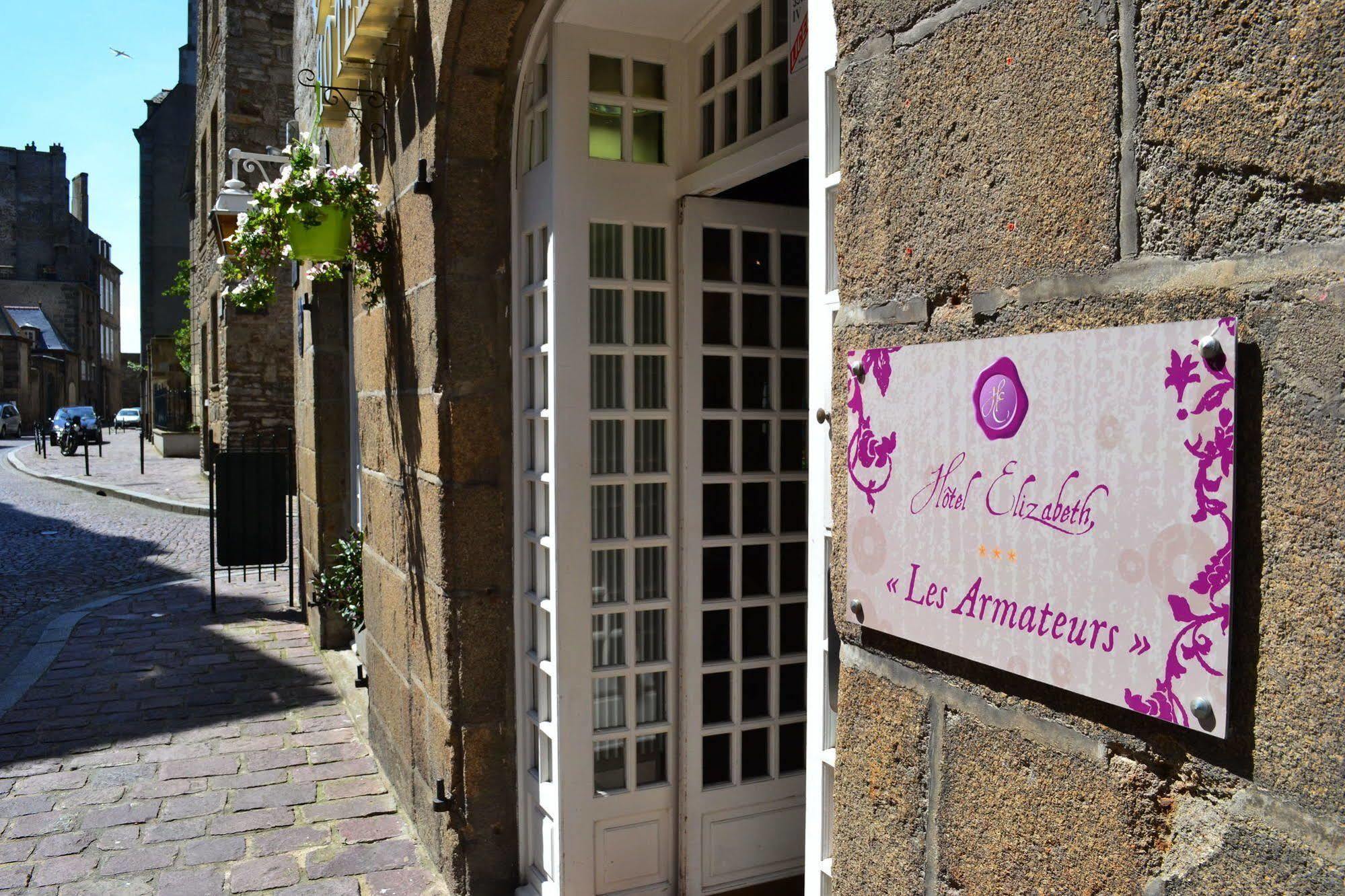 Hotel Elizabeth - Intra Muros Saint-Malo Zewnętrze zdjęcie